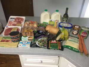 cheap healthy grocery haul