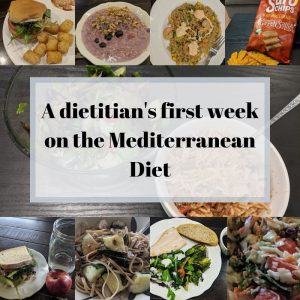 Following the Mediterranean Diet