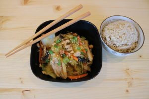 Low carb Asian noodle dish